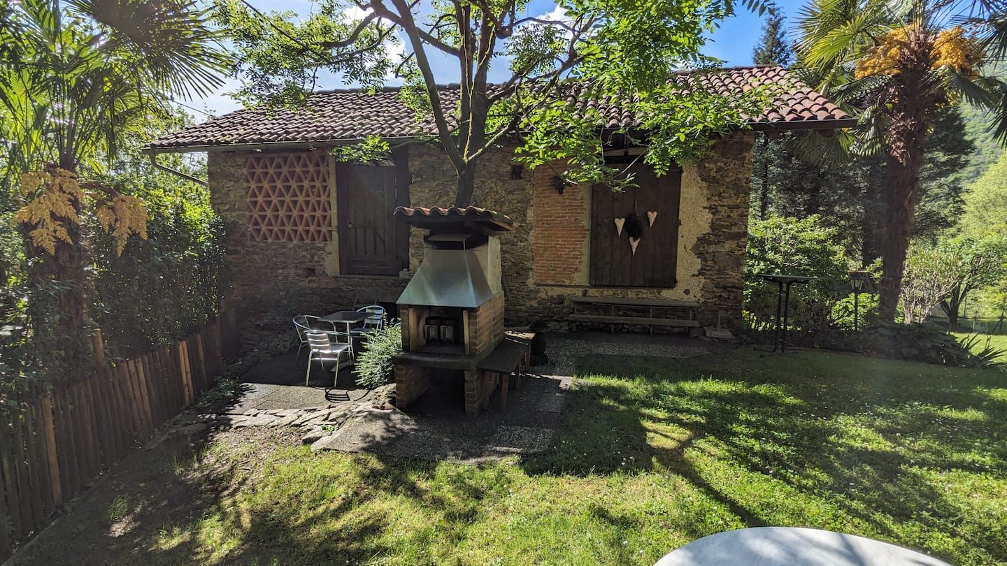 Rustico mit Garten-Cheminée und Sitzplatz
